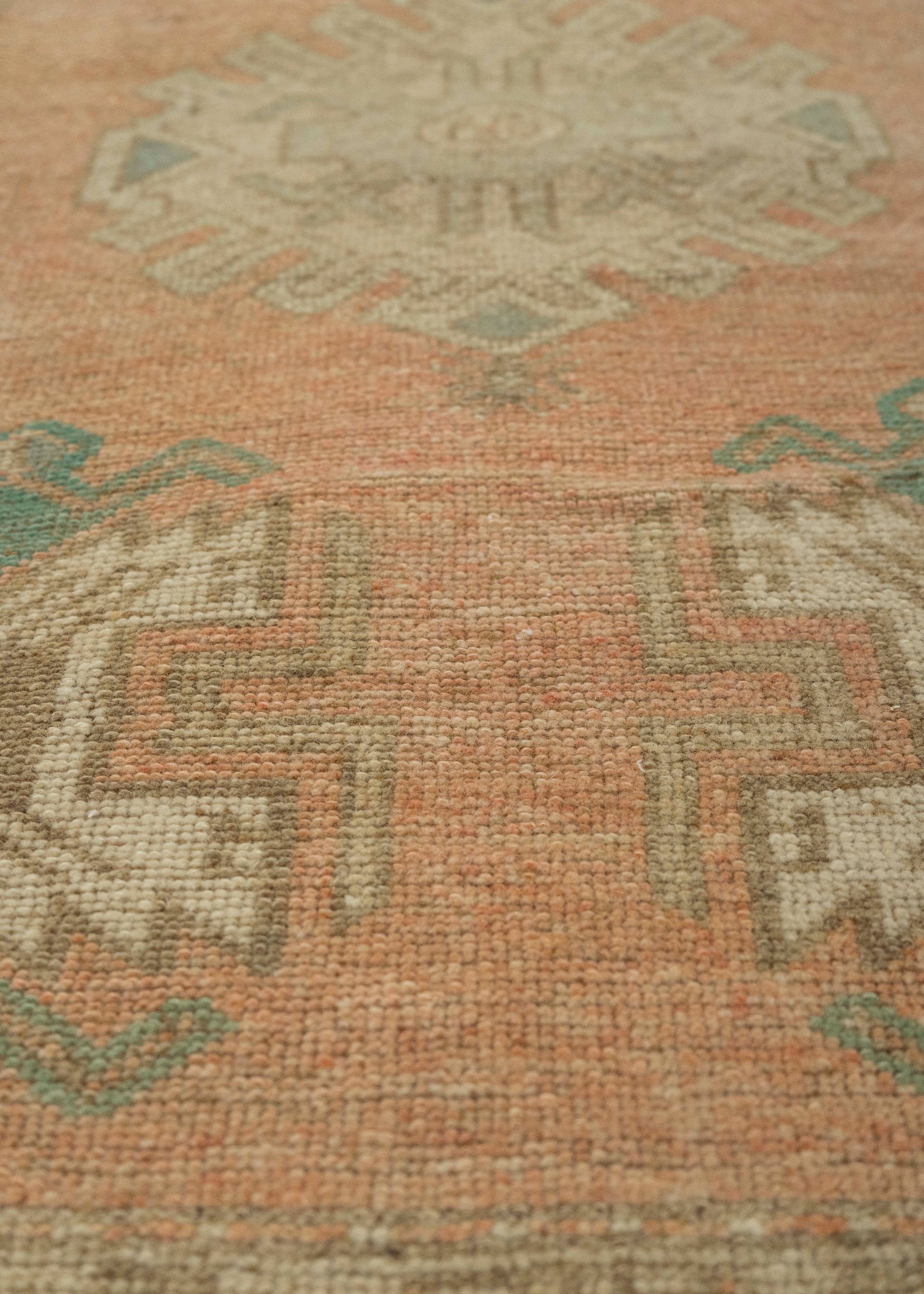 Turkish Mini Rug Oriental Hand Knotted Vintage Rug 1'8" x 3'2 #21293