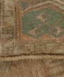 Turkish Mini Rug Oriental Hand Knotted Vintage Rug 1'8" x 3'2 #21293