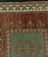Turkish Mini Rug Oriental Hand Knotted Vintage Rug 1'7" x 3'1" #21296