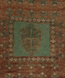 Turkish Mini Rug Oriental Hand Knotted Vintage Rug 1'7" x 3'1" #21296