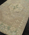 Turkish Mini Rug Oriental Hand Knotted Vintage Rug 1'7" x 2'10" #21217
