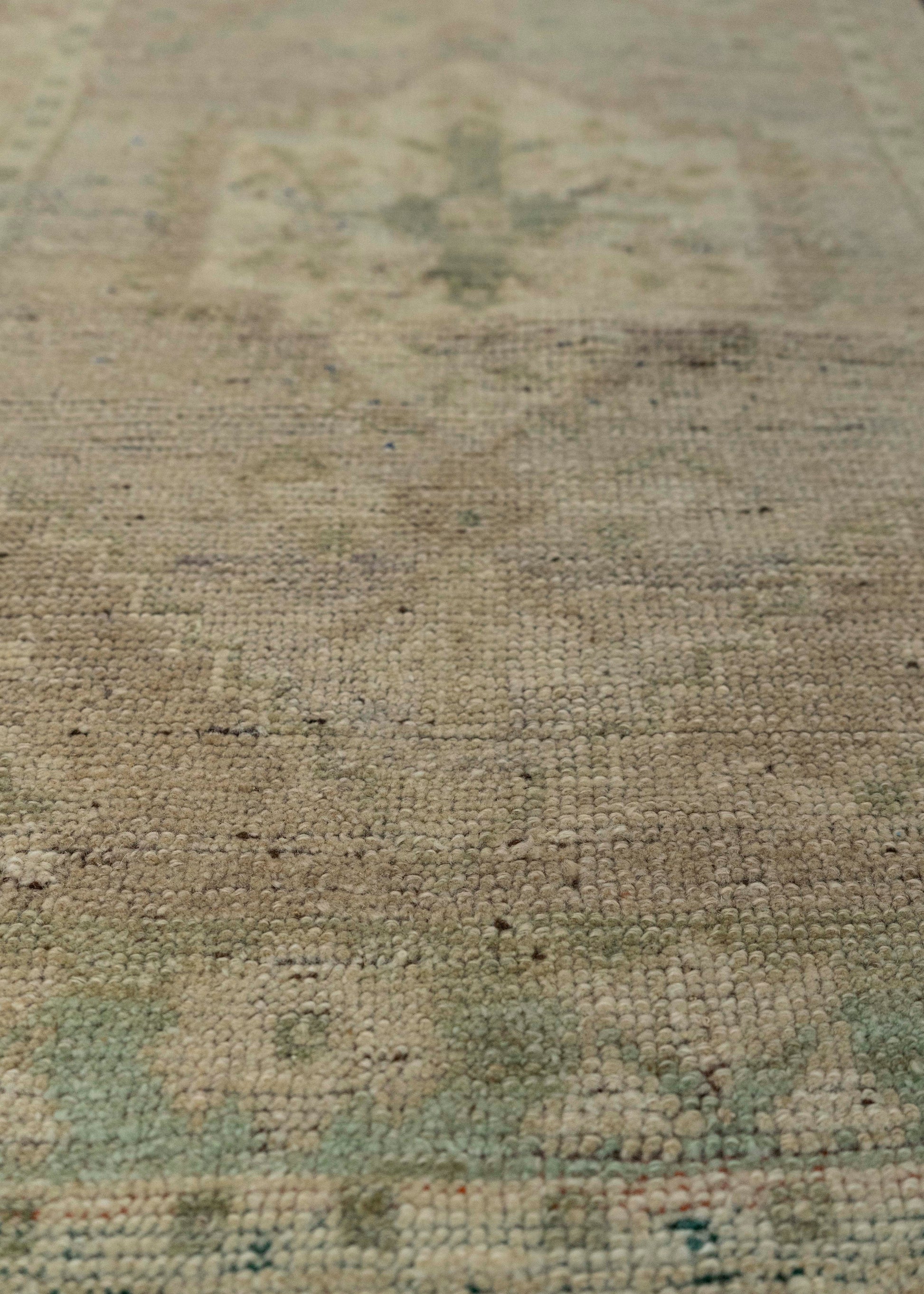 Turkish Mini Rug Oriental Hand Knotted Vintage Rug 1'7" x 2'10" #21217
