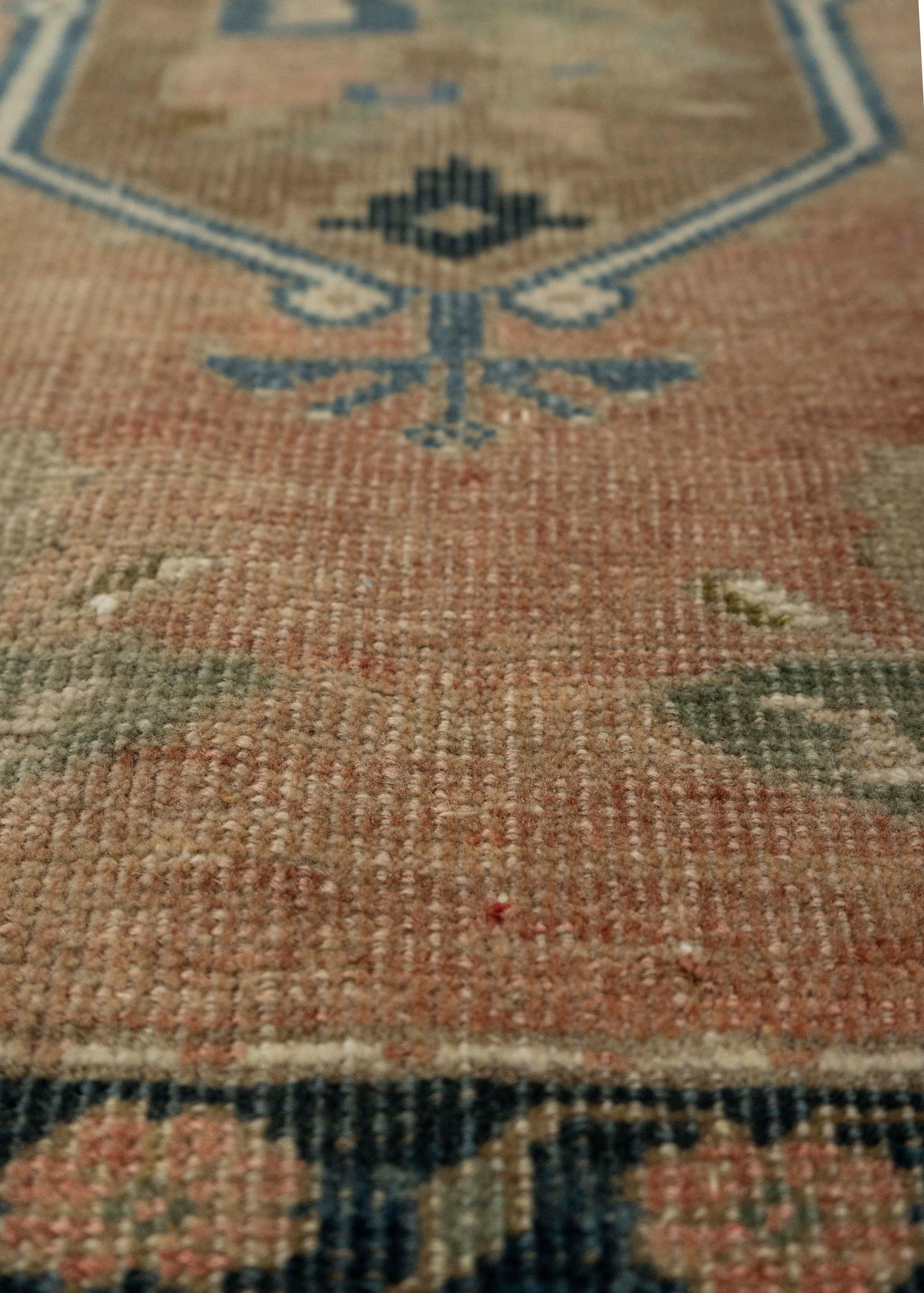 Turkish Mini Rug Oriental Hand Knotted Vintage Rug 1'6" x 2'7" #21218