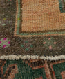 Turkish Mini Rug Oriental Hand Knotted Vintage Rug 1'8" x 3'4" #21195