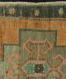 Turkish Mini Rug Oriental Hand Knotted Vintage Rug 1'6" x 3'1" #21235