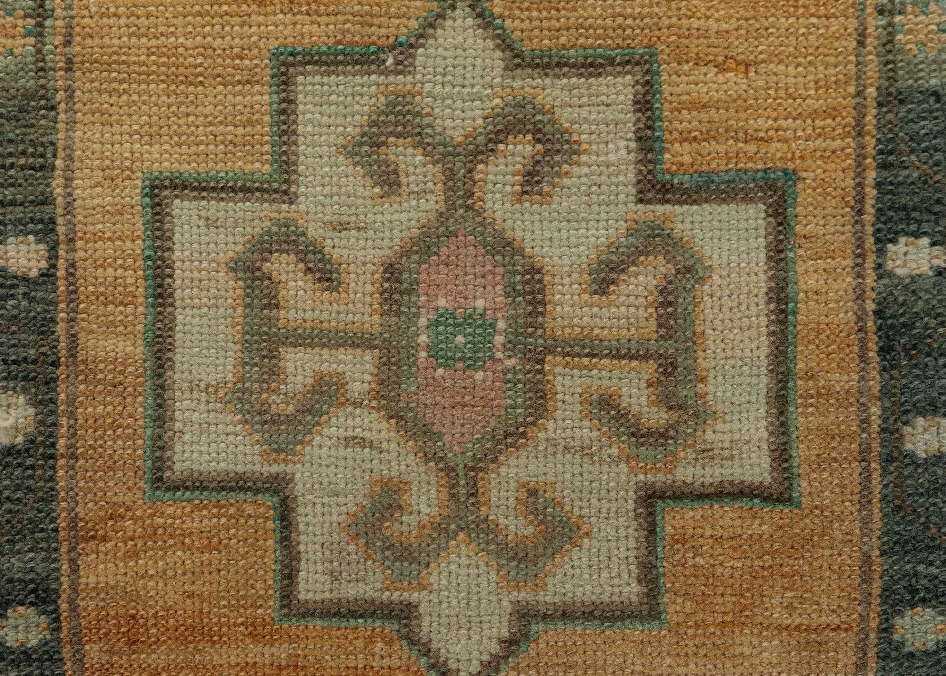 Turkish Mini Rug Oriental Hand Knotted Vintage Rug 1'6" x 3'1" #21235