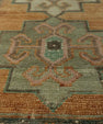 Turkish Mini Rug Oriental Hand Knotted Vintage Rug 1'6" x 3'1" #21235