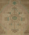 Turkish Mini Rug Oriental Hand Knotted Vintage Rug 1'10" x 2'10" #21053