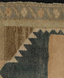 Turkish Mini Rug Oriental Hand Knotted Vintage Rug 1'7" x 2'8" #21254