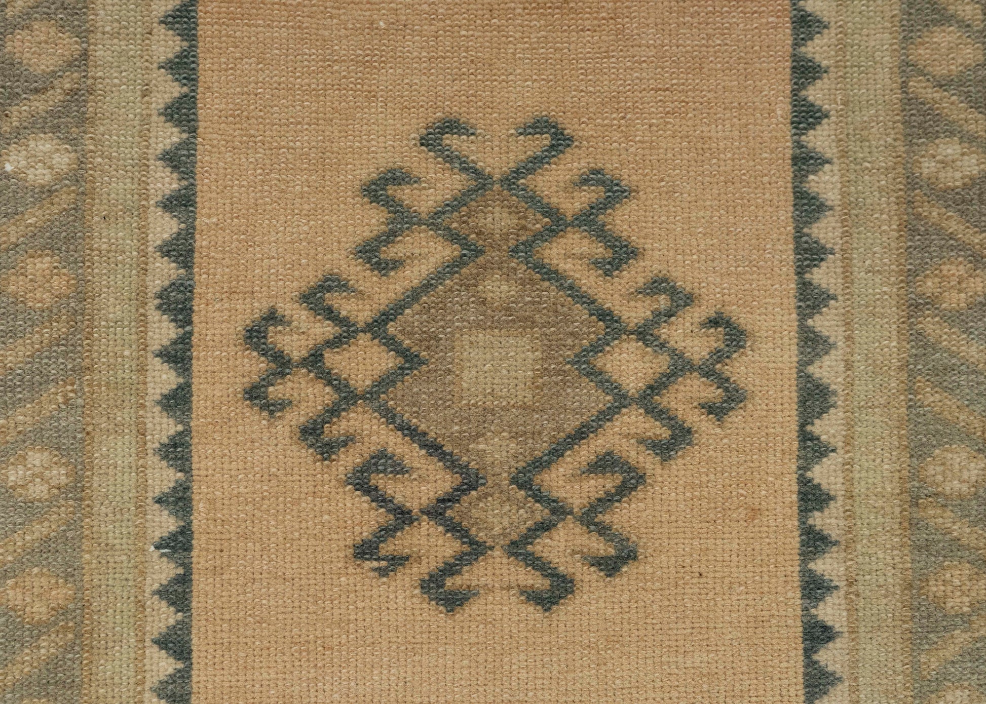 Turkish Mini Rug Oriental Hand Knotted Vintage Rug 1'7" x 2'8" #21254