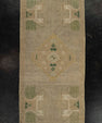 Turkish Mini Rug Oriental Hand Knotted Vintage Rug 1'8" x 3'5" #21253