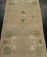 Turkish Mini Rug Oriental Hand Knotted Vintage Rug 1'8" x 3'5" #21253