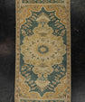 Turkish Mini Rug Oriental Hand Knotted Vintage Rug 1'7" x 3'3" #21251