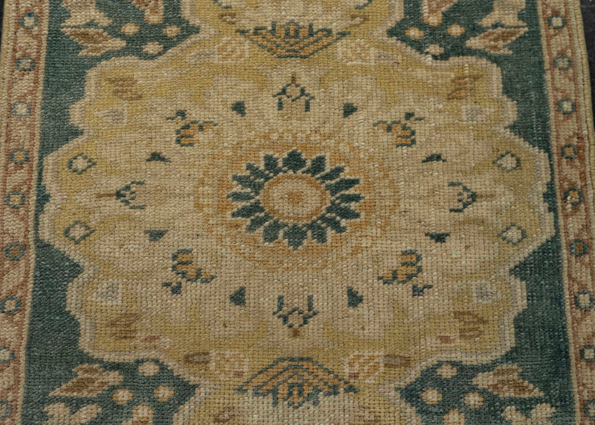 Turkish Mini Rug Oriental Hand Knotted Vintage Rug 1'7" x 3'3" #21251