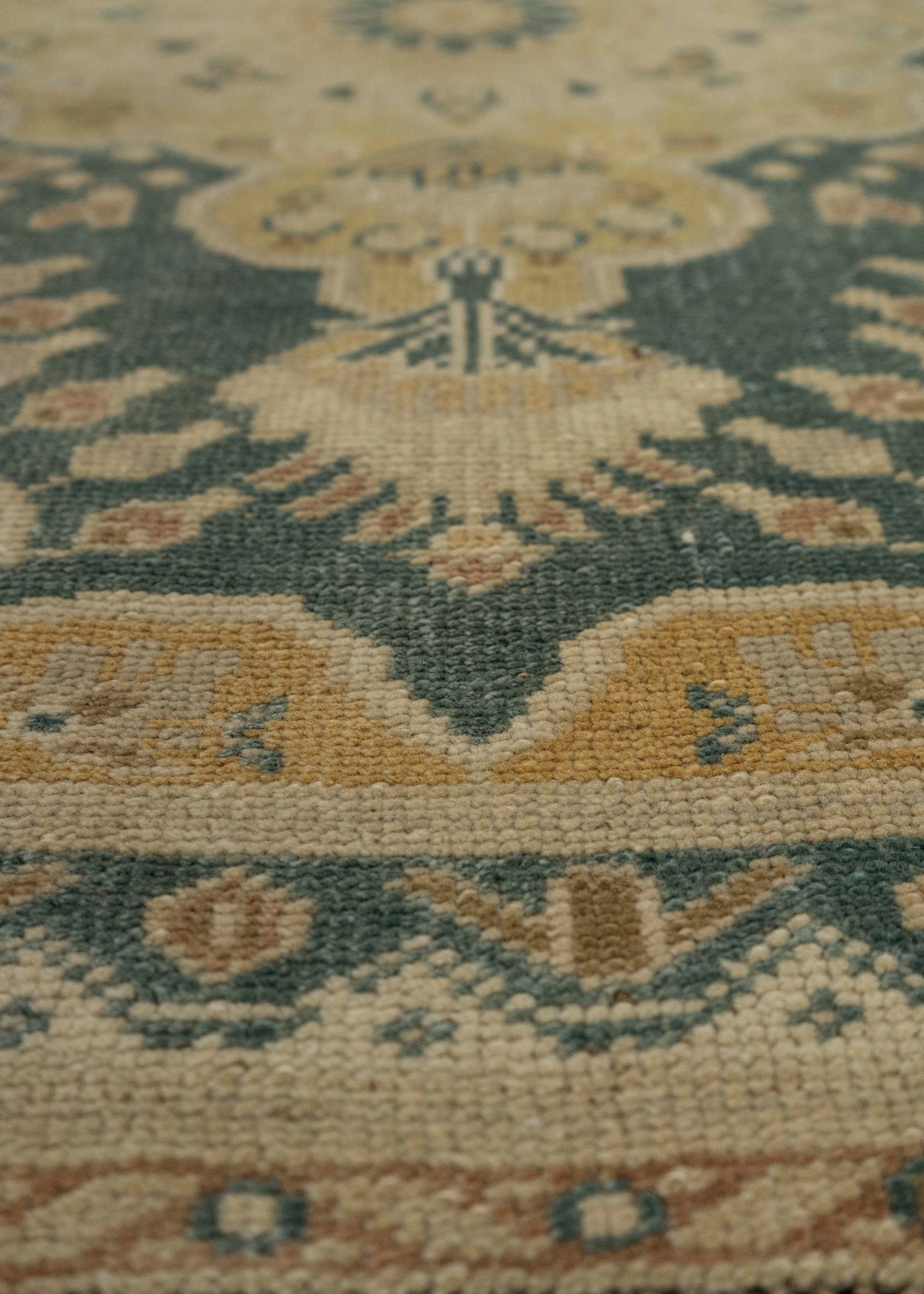 Turkish Mini Rug Oriental Hand Knotted Vintage Rug 1'7" x 3'3" #21251