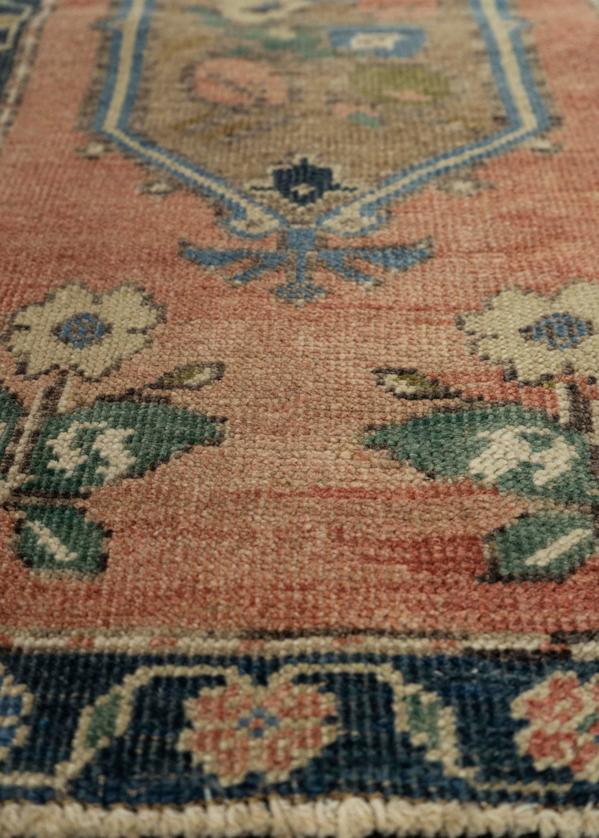 Turkish Mini Rug Oriental Hand Knotted Vintage Rug 1'6" x 2'10" #21226