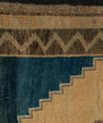 Turkish Mini Rug Oriental Hand Knotted Vintage Rug 1'10" x 2'10" #21192