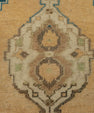 Turkish Mini Rug Oriental Hand Knotted Vintage Rug 1'10" x 2'10" #21192