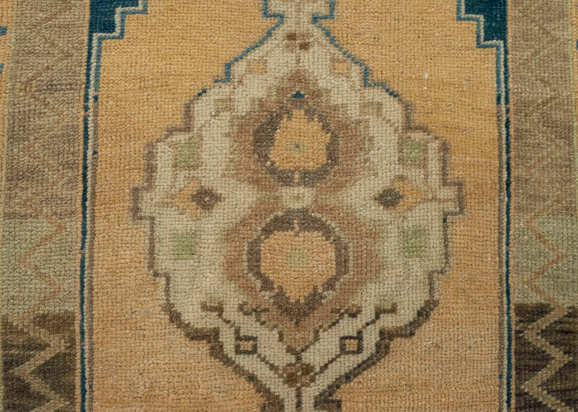 Turkish Mini Rug Oriental Hand Knotted Vintage Rug 1'10" x 2'10" #21192