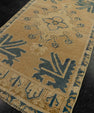 Turkish Mini Rug Oriental Hand Knotted Vintage Rug 1'9" x 3'7" #21231