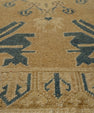 Turkish Mini Rug Oriental Hand Knotted Vintage Rug 1'9" x 3'7" #21231