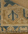 Turkish Mini Rug Oriental Hand Knotted Vintage Rug 1'9" x 3'7" #21231