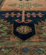 Turkish Mini Rug Oriental Hand Knotted Vintage Rug 1'7" x 3'2" #21216