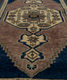 Turkish Mini Rug Oriental Hand Knotted Vintage Rug 1'5" x 2'6" #21208