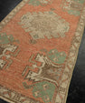 Turkish Mini Rug Oriental Hand Knotted Vintage Rug 1'6" x 3' #21209