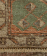 Turkish Mini Rug Oriental Hand Knotted Vintage Rug 1'6" x 3' #21209