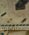 Turkish Mini Rug Oriental Hand Knotted Vintage Rug 1'11" x 3'2" #21211
