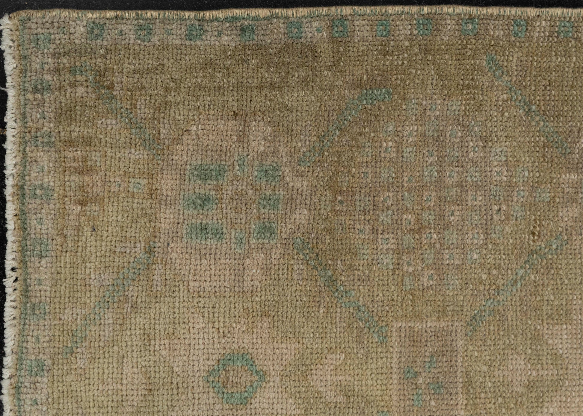 Turkish Mini Rug Oriental Hand Knotted Vintage Rug 1'9" x 2'11" #21018