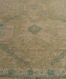 Turkish Mini Rug Oriental Hand Knotted Vintage Rug 1'9" x 2'11" #21018