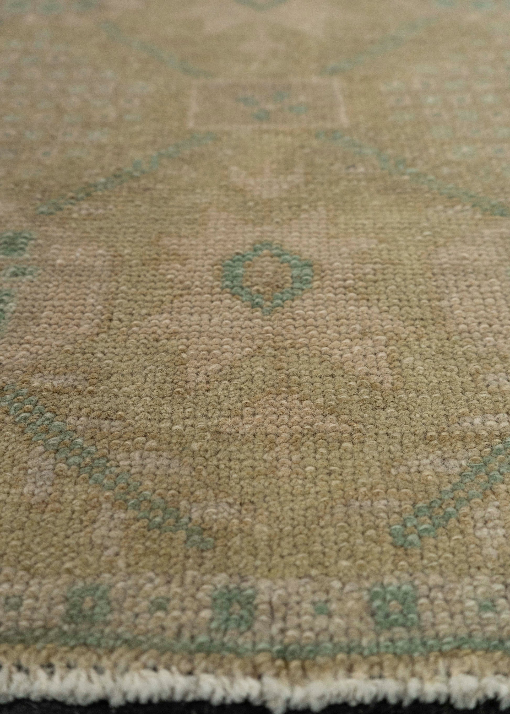 Turkish Mini Rug Oriental Hand Knotted Vintage Rug 1'9" x 2'11" #21018