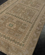 Turkish Mini Rug Oriental Hand Knotted Vintage Rug 1'10" x 3'3" #21049