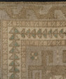 Turkish Mini Rug Oriental Hand Knotted Vintage Rug 1'10" x 3'3" #21049