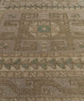Turkish Mini Rug Oriental Hand Knotted Vintage Rug 1'10" x 3'3" #21049
