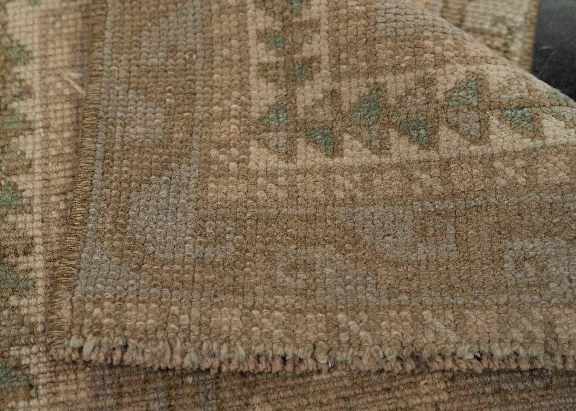 Turkish Mini Rug Oriental Hand Knotted Vintage Rug 1'10" x 3'3" #21049