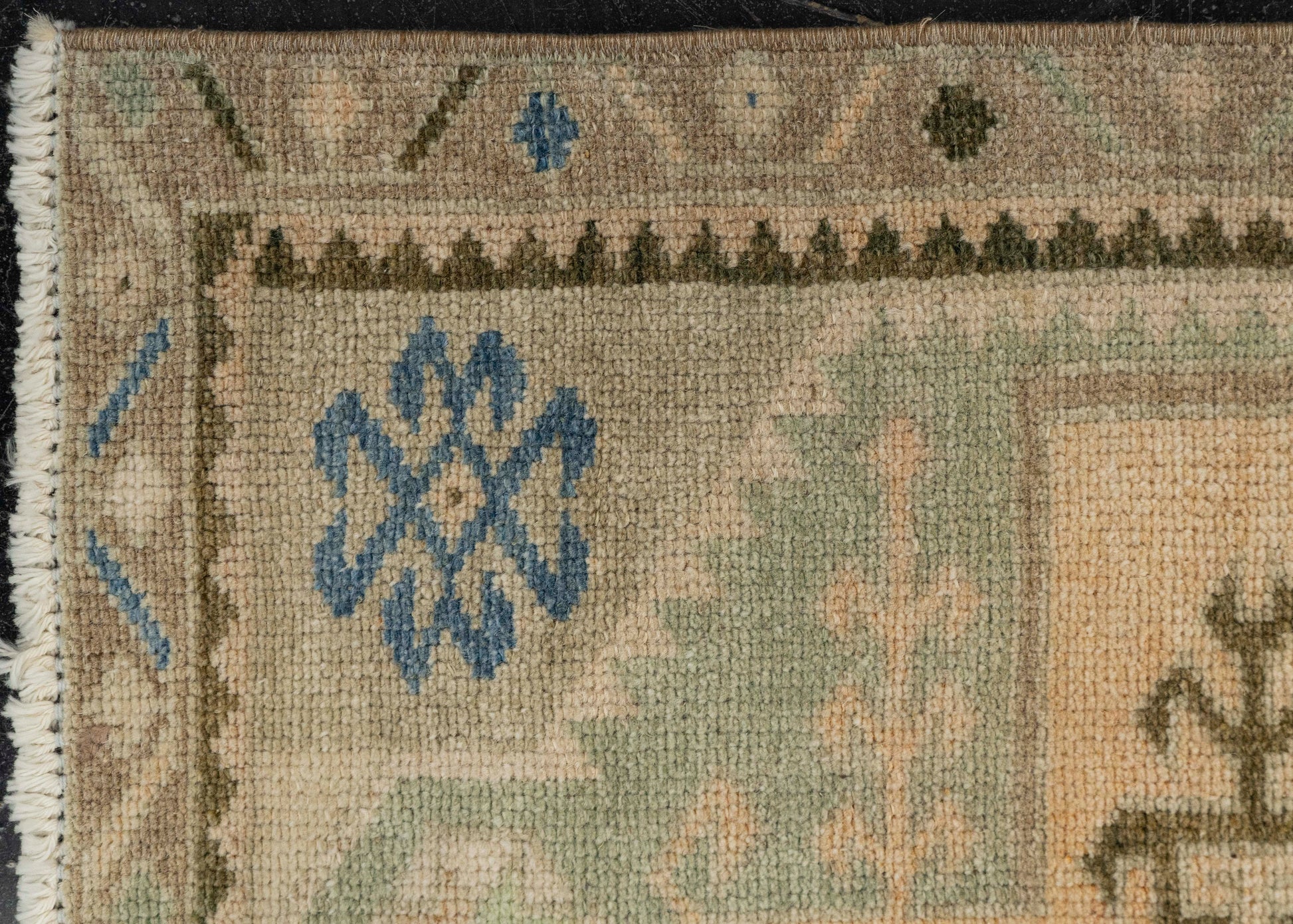 Turkish Mini Rug Oriental Hand Knotted Vintage Rug 1'8" x 3'3" #21102
