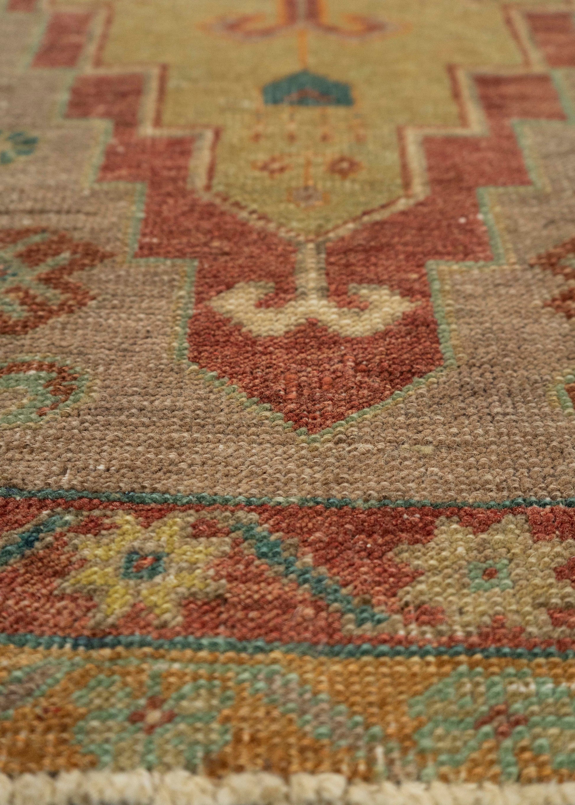 Turkish Mini Rug Oriental Hand Knotted Vintage Rug 1'7" x 3'3" #21229