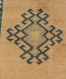 Turkish Mini Rug Oriental Hand Knotted Vintage Rug 1'7" x 2'10" #21272