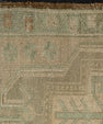 Turkish Mini Rug Oriental Hand Knotted Vintage Rug 1'9" x 3'3" #21051