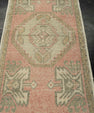 Turkish Mini Rug Oriental Hand Knotted Vintage Rug 1'9" x 3'4" #21138
