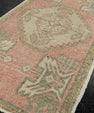 Turkish Mini Rug Oriental Hand Knotted Vintage Rug 1'9" x 3'4" #21138
