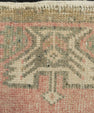 Turkish Mini Rug Oriental Hand Knotted Vintage Rug 1'9" x 3'4" #21138