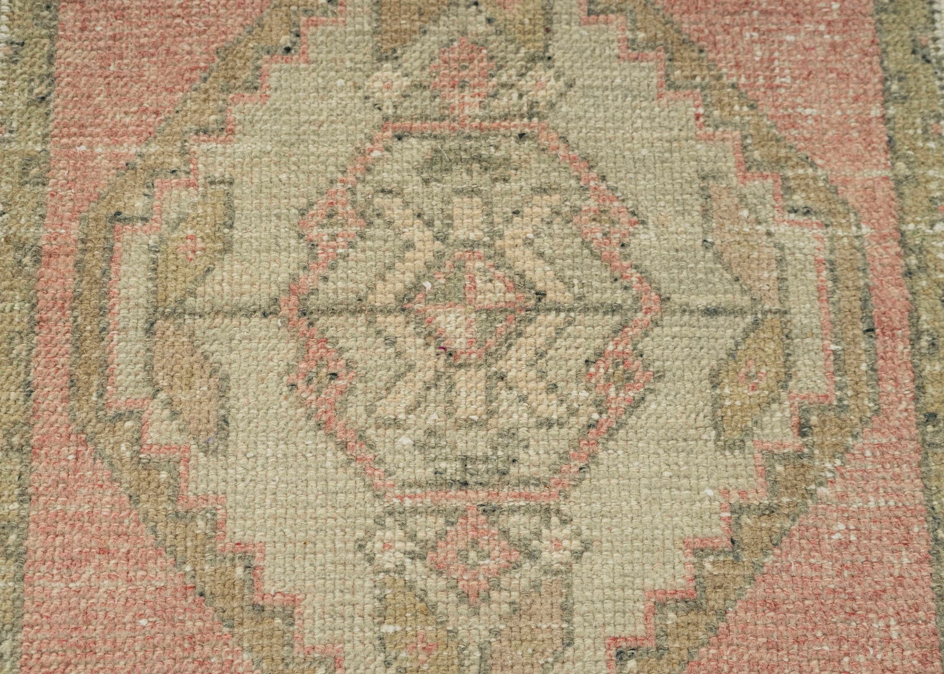 Turkish Mini Rug Oriental Hand Knotted Vintage Rug 1'9" x 3'4" #21138
