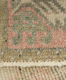 Turkish Mini Rug Oriental Hand Knotted Vintage Rug 1'9" x 3'4" #21138