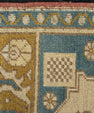 Turkish Mini Rug Oriental Hand Knotted Vintage Rug 1'9" x 3'1" #21139