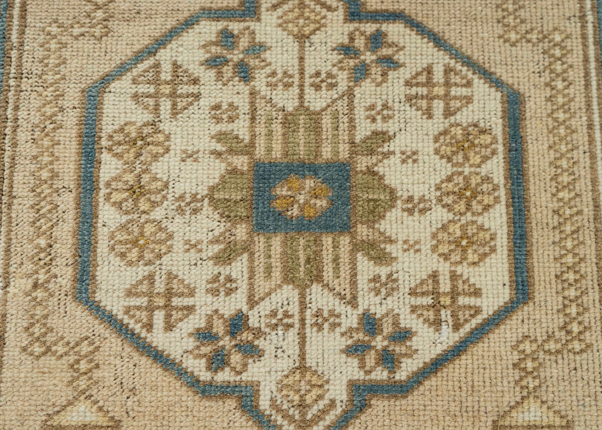 Turkish Mini Rug Oriental Hand Knotted Vintage Rug 1'9" x 3'1" #21139