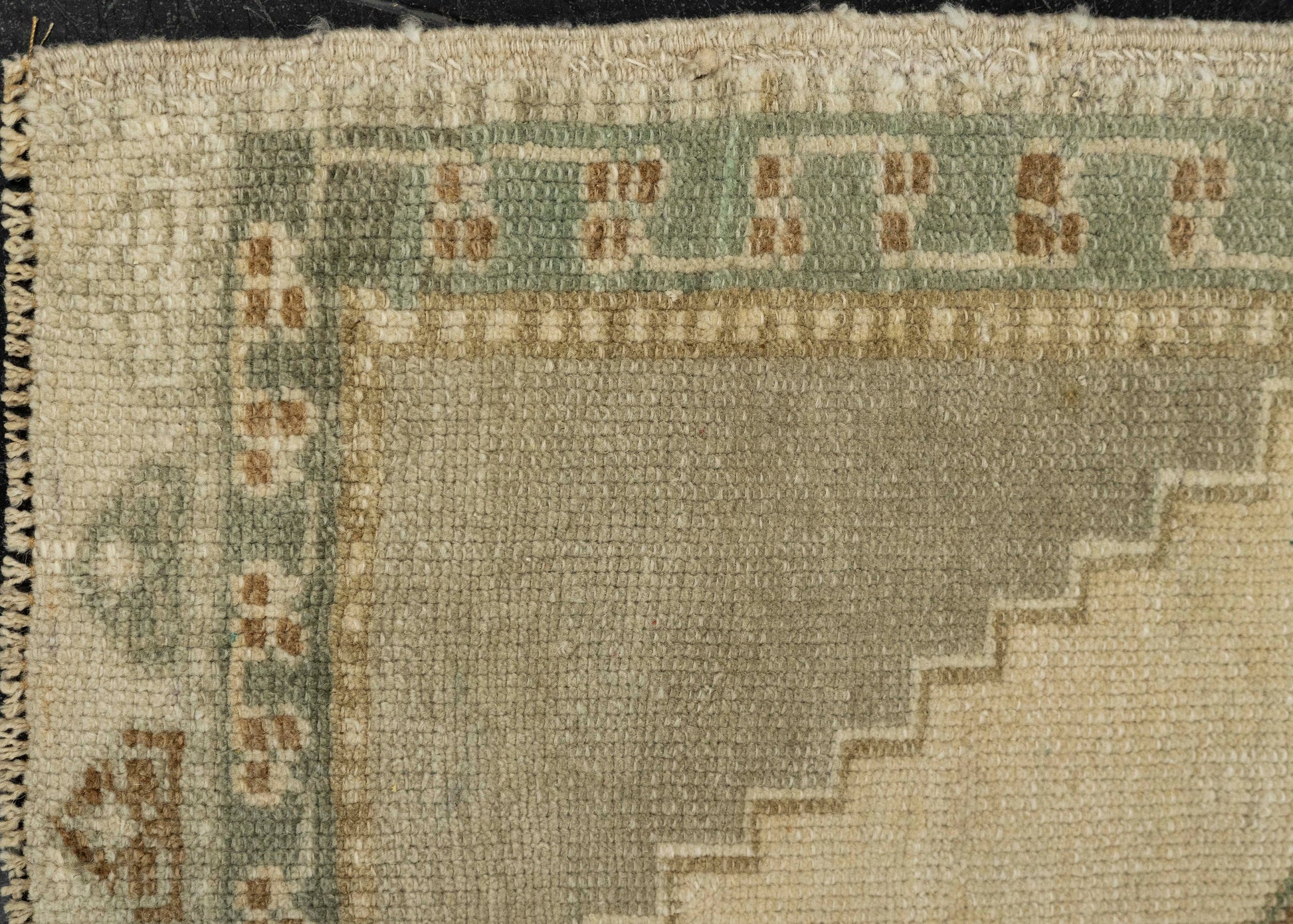 Turkish Mini Rug Oriental Hand Knotted Vintage Rug 1'9" x 3'3" #21140